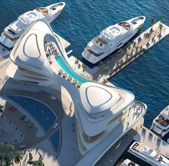 沙特AMAALA Yacht Club正式运营,红海高端游艇目的地建设进入运营阶段 · 原文配图